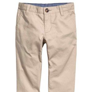 H&M Toddler Boys Khaki Cotton Chinos - Size 2-3 yrs